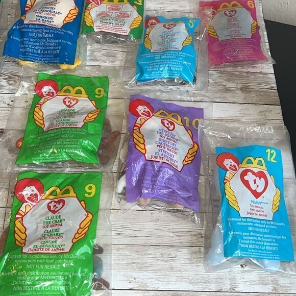 McDONALD’S Beanie Baby Toy Bundle Lot Easter Basket Gift Collectibles Unopened - Picture 6 of 17